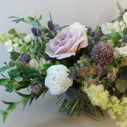 Honister Faux Flowers Wedding Bouquet Bride - HON001