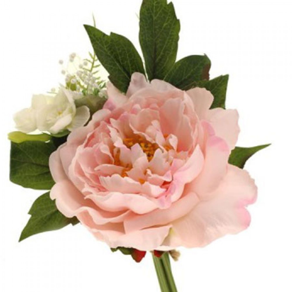 Luella Peony Posy Pink Small 26cm | Artificial Flowers