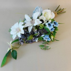 Skiddaw Faux Flowers Wedding Bouquet Bridesmaid - SKI002