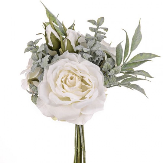Sophia Roses Bouquet Ivory - SOP002 G2