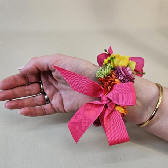 Bright and Beautiful Wrist Corsage - WCOR006