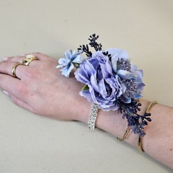 Something Blue Wrist Corsage - WCOR011