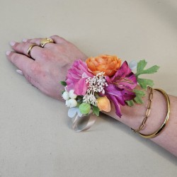 Summer Brights Wrist Corsage - WCOR025