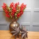 Artificial Christmas Berries Stem Red 63cm - X21086 BAY3A
