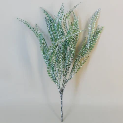 Christmas Fern Snow Bush 35cm - X21098 U4