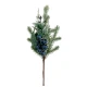 Artificial Blueberries and Pine Stem 45cm - X25043 BAY 3B