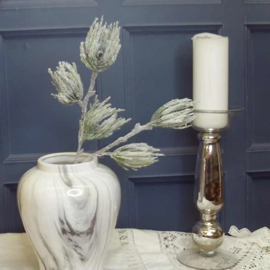 Snowy Christmas Pine Stem - 18X018