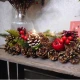 Apple and Pine Cone Christmas Tea Light Holder - X22055A FR1B
