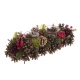 Apple and Pine Cone Christmas Tea Light Holder - X22055A FR1B