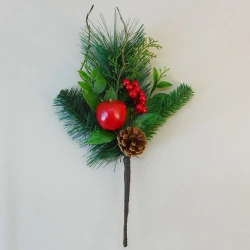 Artificial Yule Christmas Spray 30cm - 17X179 