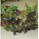 Artificial Holly Garland Gold Glitter 150cm - 15X004 