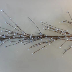 Christmas Garland Silver Mini Pip Berries 182cm - 18X267