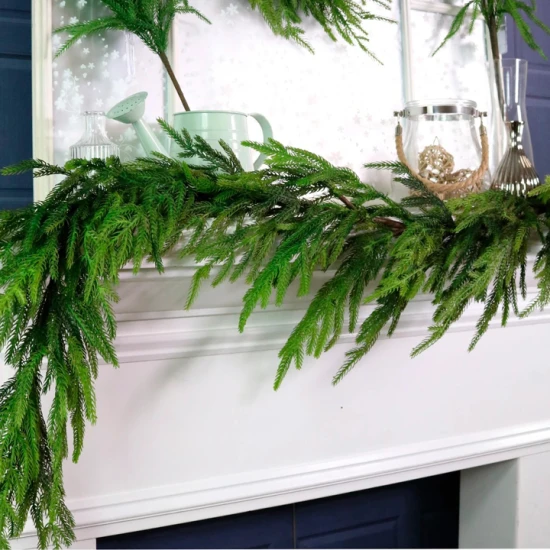 Real Touch Norfolk Pine Garland 158cm - X25032 BAY BAY3A