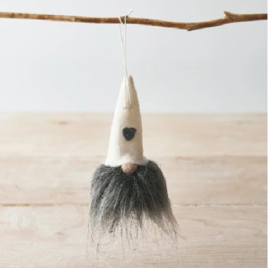 Felt Gonk Hanger Grey 100mm - X24051 BC