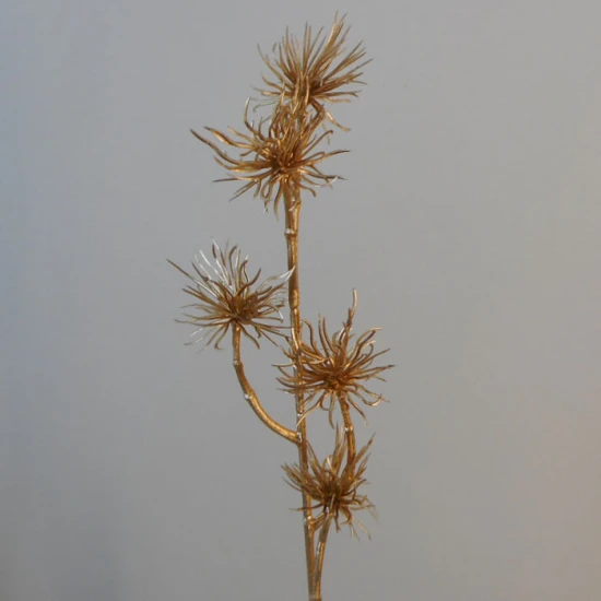 Metallic Artificial Witch Hazel Gold 53cm - X21030 BAY2D