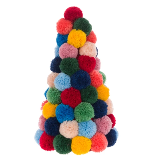 Rainbow Pom Pom Tree 30cm - X23020 BAY1B