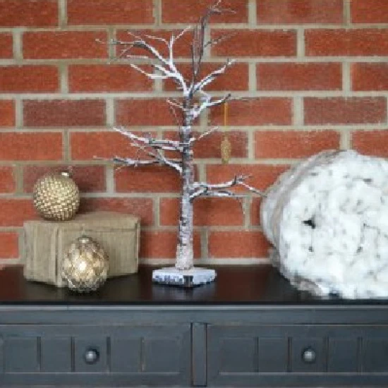Snowy LED Indoor Twig Tree 60cm - X24069 BAY3A