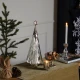 Star Topped Glass Decorative Large Tree 47cm - X24076 BAY4D