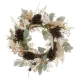 Artificial Eucalyptus and Pampas Wreath 60cm - X23031 BAY4A
