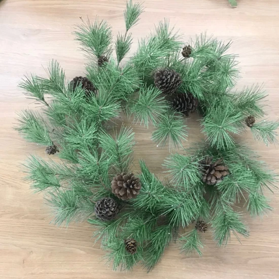 Glitter Spruce with Cones Christmas Wreath 65cm - X20041