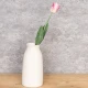 Eco Artificial Parrot Tulip Pink and White 63cm - T047 KK2