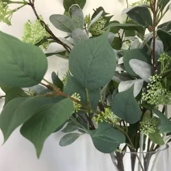 Rydal Artificial Eucalyptus with Seeds 83cm - EUC004 AA2