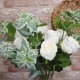 Anastasia Artificial Rose Buds Ivory 56cm - R922 S2