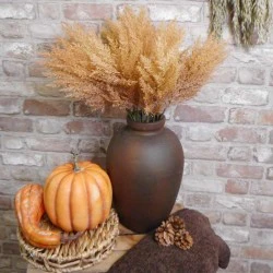 Artificial Pampas Grass Caramel 65cm - PAM025 L3