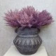 Artificial Pampas Grass Pick x 6 Mauve Purple 37cm - PAM027 L2