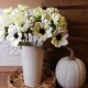 Artificial Anemones White 45cm - A092 B4