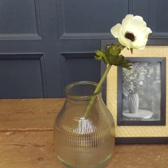 Artificial Anemones Cream 35cm - A015 JJ4