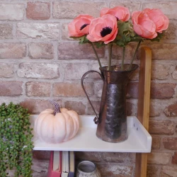 Artificial Pumpkin Small Peach 14cm - PUM010