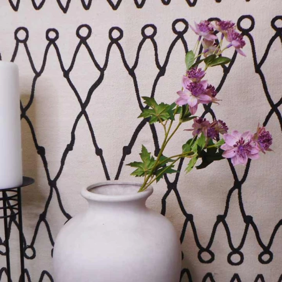 Artificial Astrantia Pink Purple Flowers 65cm - A104 A3