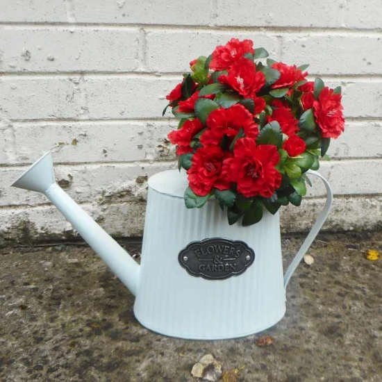 Artificial Azalea Plants Red 36cm - A150 B4