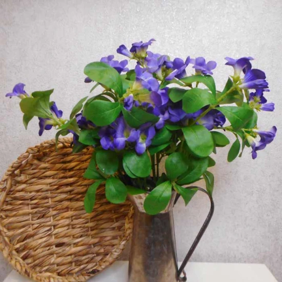 Artificial Bellflowers Purple 47cm - B027 B2