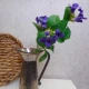 Artificial Bellflowers Purple 47cm - B027 B2