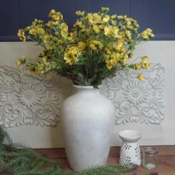 Artificial Buttercups Yellow 63cm - B081