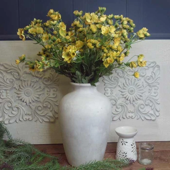 Artificial Buttercups Yellow 63cm - B081