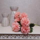 Artificial Ball Chrysanthemum Bunch Pale Pink 42cm - C043 BX3