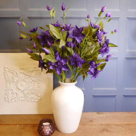 Galaxy Clematis Purple 78cm - C051 D2