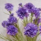 Artificial Meadow Cornflowers Purple Flowers 56cm - C158 N2