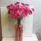 Artificial Daisy Stem Magenta Pink 59cm - D015 E2