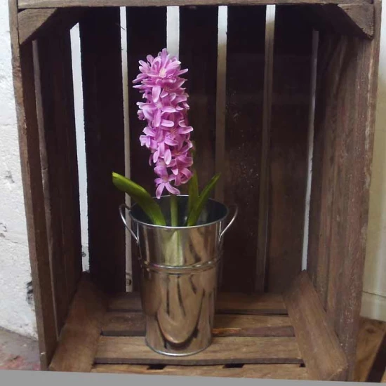 Artificial Hyacinth Plants Pink 43cm - H045 JJ3