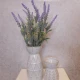 Artificial Lavender Plant Lavender Purple 50cm - L101 I4