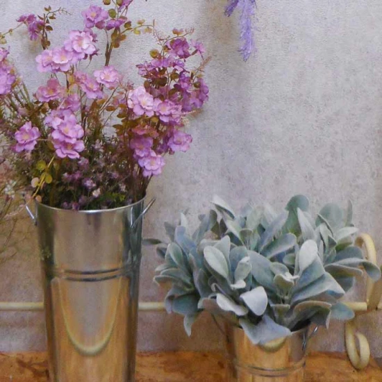 Artificial Lambs Ears Short Stem Grey Green - LAM006 I3