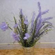 Artificial Meadow Flower Bouquet Lilac Wild Flowers 65cm - M003 BX10