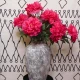 Artificial Tree Peony Flowers Hot Pink 70cm - P066 T2