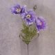 Artificial Poppies Lilac Purple 70cm - P128 M3