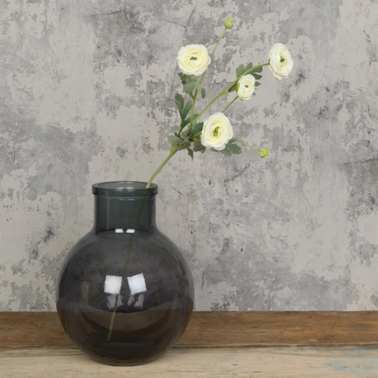 Faux Ranunculus Spray Cream 67cm - R206 