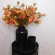 Antique Rose Spray Burnt Orange 64cm | Faux Dried Flowers - R239 N1